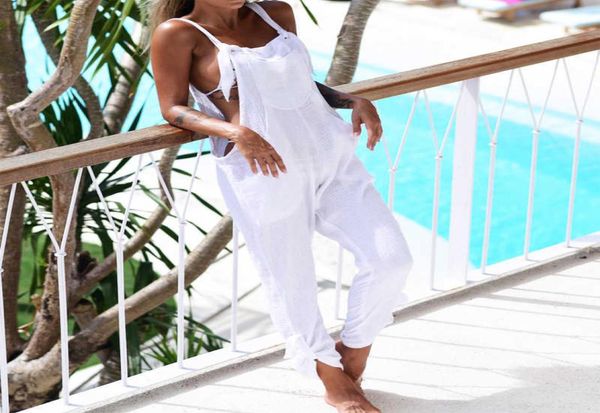 2019 new cotton linen beach cover ups jumpsuit overalls bib pants women bikini swimsuit swimwear cover up beachwear y08204269299, White;black
2019 new cotton linen beach cover ups jumpsuit overalls bib pants women bikini swimsuit swimwear cover up beachwear y08204269299, White;black