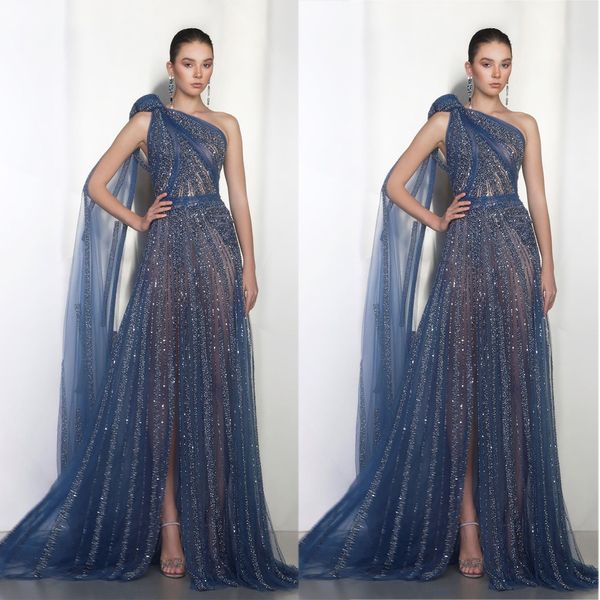 gorgeous mermaid prom dresses one shoulder sleeveless shining lace split tulle backless zipper detachable custom made plus size party dress, Black
gorgeous mermaid prom dresses one shoulder sleeveless shining lace split tulle backless zipper detachable custom made plus size party dress, Black