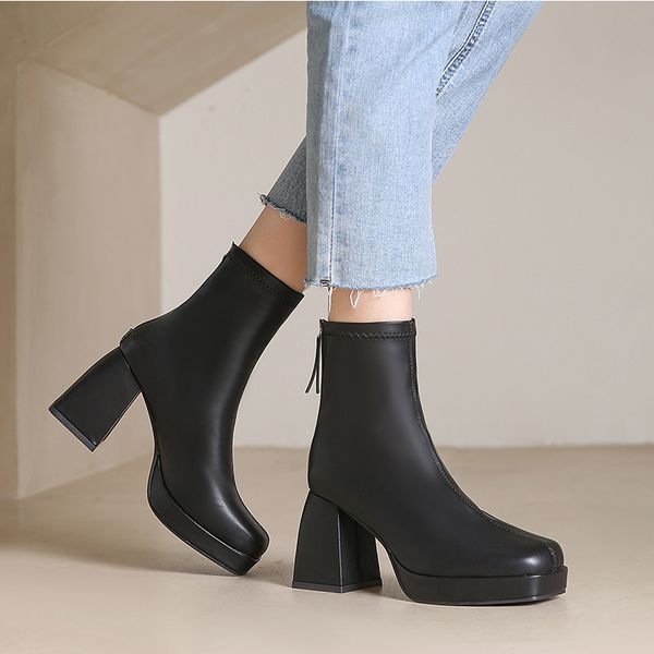 waterproof new product boots designer shoes black women winter warm plush ankle booties front zipper non slip cotton padded outdoor shoes
waterproof new product boots designer shoes black women winter warm plush ankle booties front zipper non slip cotton padded outdoor shoes
