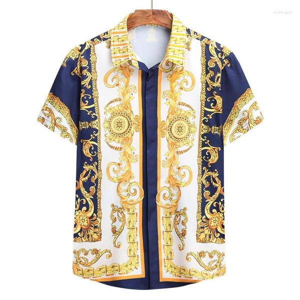 men's casual shirts men short sleeve luxury golden print beach ver style clothing men's t-shirts fashion streetwear214j, White;black
men's casual shirts men short sleeve luxury golden print beach ver style clothing men's t-shirts fashion streetwear214j, White;black