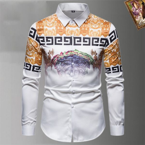 2023 luxury designer dress shirt men's fashion association open lining men solid business casual letter long sleeve -xxxl#028, White;black
2023 luxury designer dress shirt men's fashion association open lining men solid business casual letter long sleeve -xxxl#028, White;black
