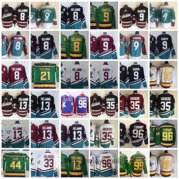 anaheim''ducks''new retro ice hockey jerseys 8 teemu selanne 9 paul kariya 13 teemu selanne 21 dean portman 33 greg gold, Black;red
anaheim''ducks''new retro ice hockey jerseys 8 teemu selanne 9 paul kariya 13 teemu selanne 21 dean portman 33 greg gold, Black;red