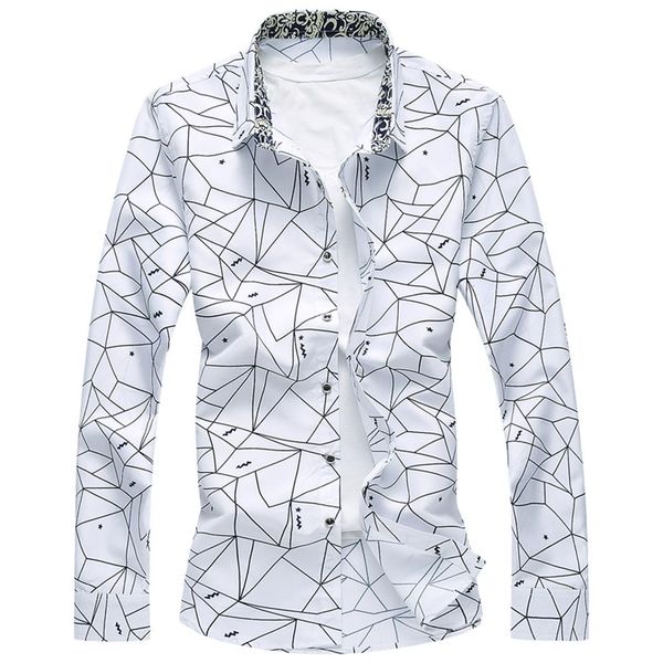 spring men shirt classic formal geometric plaid long sleeve dress shirts mens designer plus size 7xl334v, White;black
spring men shirt classic formal geometric plaid long sleeve dress shirts mens designer plus size 7xl334v, White;black
