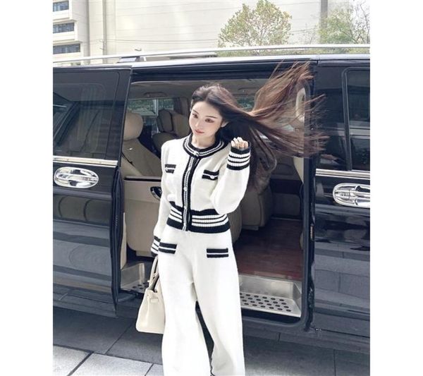 women039s tracksuits elegant knitting pant sets for women autumn winter chic slim o neck cardigans and wide leg long pants lady5352407, Gray
women039s tracksuits elegant knitting pant sets for women autumn winter chic slim o neck cardigans and wide leg long pants lady5352407, Gray