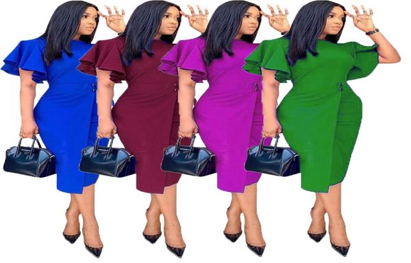 womens clothing african european and american 2021 summer lotus leaf sleeve split tight bandage business dress plus size women clo2705296, Black;gray
womens clothing african european and american 2021 summer lotus leaf sleeve split tight bandage business dress plus size women clo2705296, Black;gray