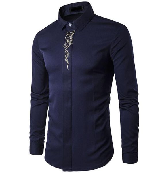 new 2018 spring autumn outfit highgrade embroidery hiddeninterlocking long sleeve men039s clothing tuxedo evening dress shirt8226475, White;black
new 2018 spring autumn outfit highgrade embroidery hiddeninterlocking long sleeve men039s clothing tuxedo evening dress shirt8226475, White;black