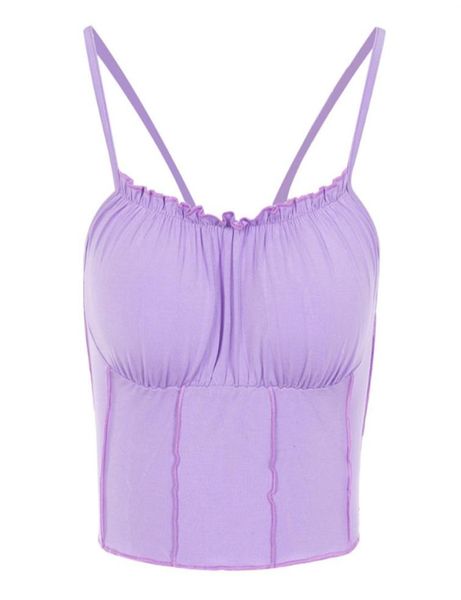 camisole spaghetti straps ruffles crop 2019 women purple backless sleeveless vest female skinny bralette7590732, Black;white
camisole spaghetti straps ruffles crop 2019 women purple backless sleeveless vest female skinny bralette7590732, Black;white