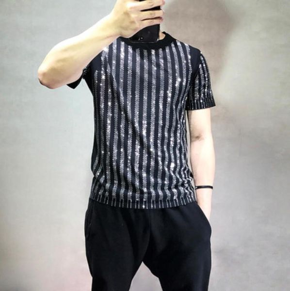ship mens rhine stripe short sleeve black fashion t shirtpartystagebling style6684197, White;black
ship mens rhine stripe short sleeve black fashion t shirtpartystagebling style6684197, White;black