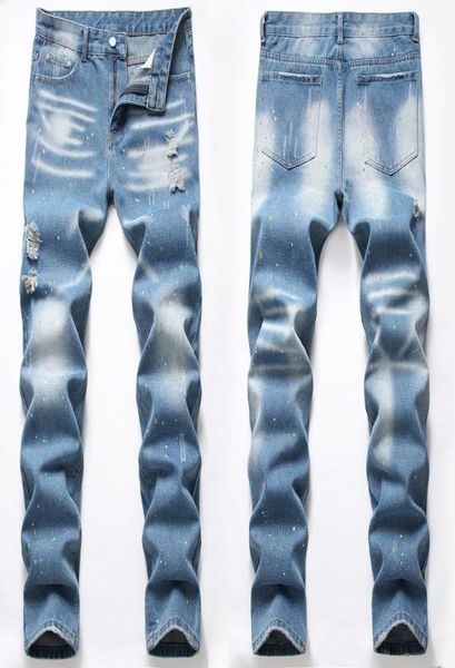 men039s jeans denim men ripped elastic retro blue casual trousers long cotton slim fit skinny hip hop jean pants6485946
men039s jeans denim men ripped elastic retro blue casual trousers long cotton slim fit skinny hip hop jean pants6485946