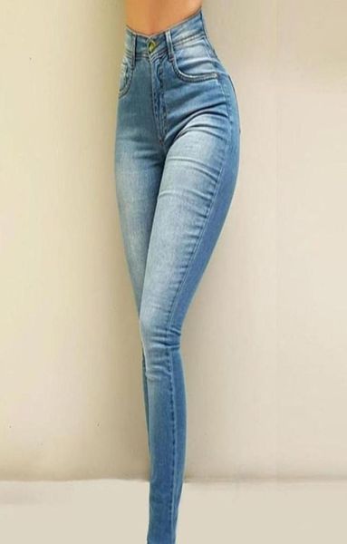 women high waisted skinny denim jeans stretch slim pants calf length jeans casual button office lady pants plus size47139729071538, Blue
women high waisted skinny denim jeans stretch slim pants calf length jeans casual button office lady pants plus size47139729071538, Blue