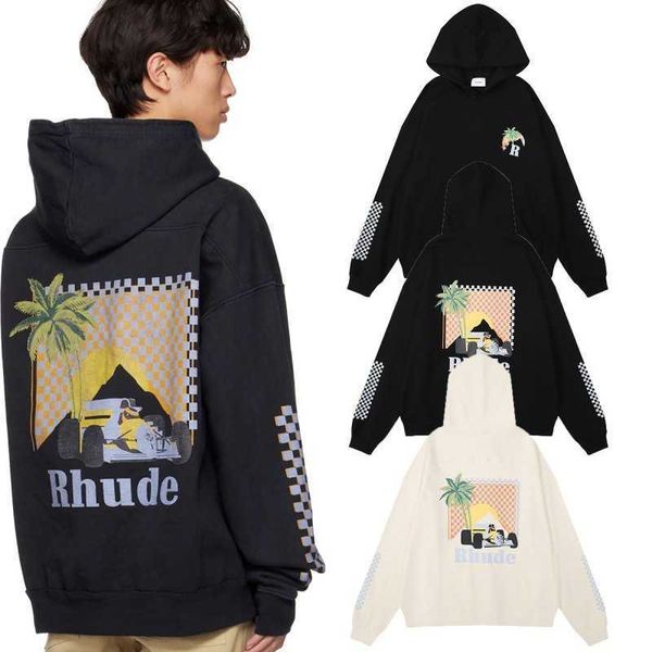 men's hoodies sweatshirts rhude micro standard racing formula printed hoodie for men and women high street hoodie jacket ikvf, Black
men's hoodies sweatshirts rhude micro standard racing formula printed hoodie for men and women high street hoodie jacket ikvf, Black