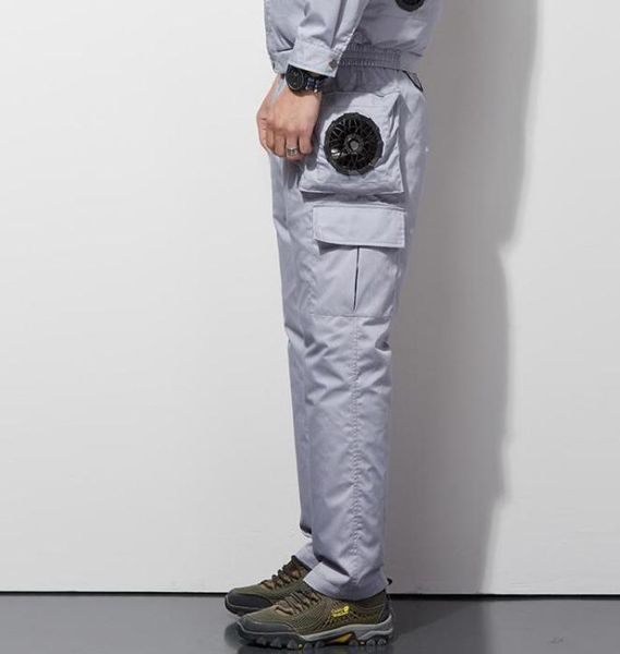 outdoor sprost summer cooling fan pants hiking workwear usb power supply heatstroke protection air conditioning clothing men0392833808, Black
outdoor sprost summer cooling fan pants hiking workwear usb power supply heatstroke protection air conditioning clothing men0392833808, Black