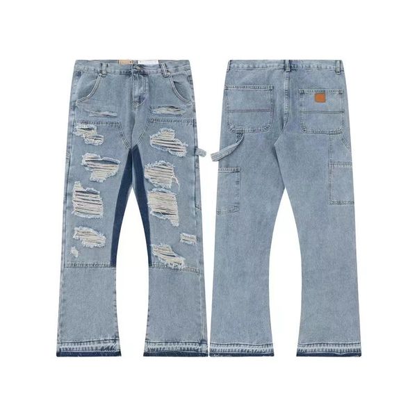 designer jeans designer pants ripped jeans men basic jeans for men women fashion retro street wear loose casual bootcut hole jeans mens pant, Blue
designer jeans designer pants ripped jeans men basic jeans for men women fashion retro street wear loose casual bootcut hole jeans mens pant, Blue