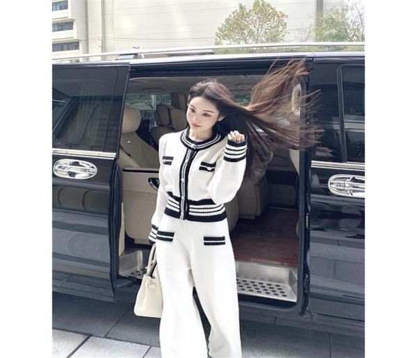women039s tracksuits elegant knitting pant sets for women autumn winter chic slim o neck cardigans and wide leg long pants lady3583398, Gray
women039s tracksuits elegant knitting pant sets for women autumn winter chic slim o neck cardigans and wide leg long pants lady3583398, Gray