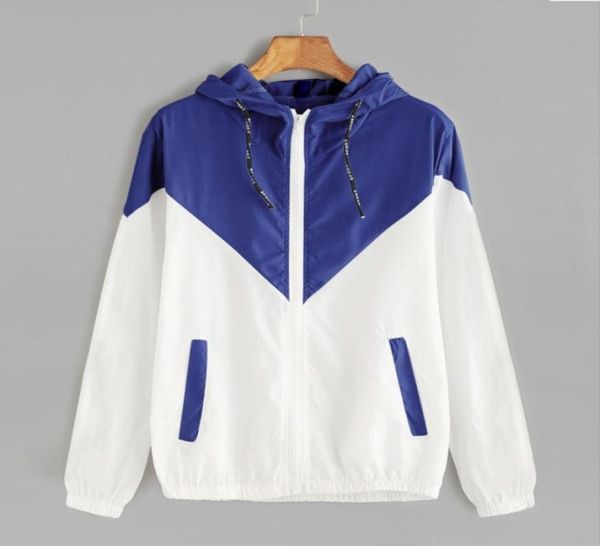 women basic jackets autumn hooded jacket two tone windbreaker jacket female zipper pockets casual long sleeves coats6709699, Black;brown
women basic jackets autumn hooded jacket two tone windbreaker jacket female zipper pockets casual long sleeves coats6709699, Black;brown