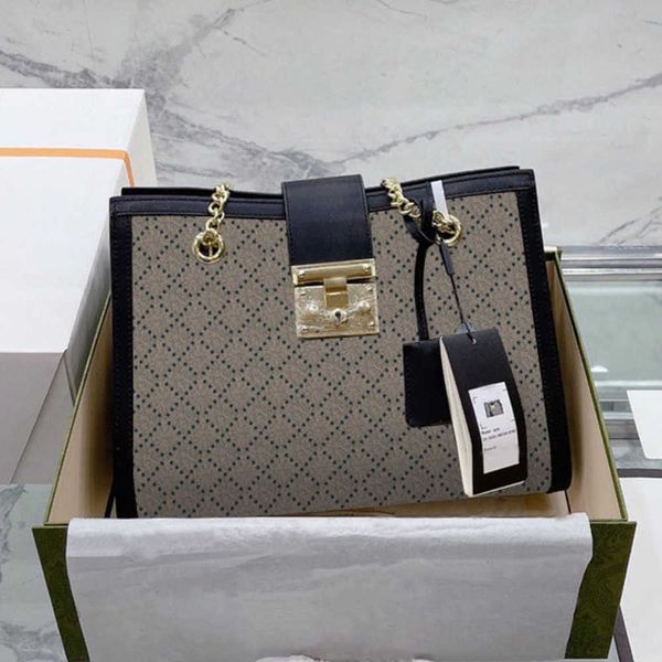 women's classic padlock tote bag luxury handbag chain shoulder bags women large shopping backpacks leather handle hardware hasp lock pr
women's classic padlock tote bag luxury handbag chain shoulder bags women large shopping backpacks leather handle hardware hasp lock pr