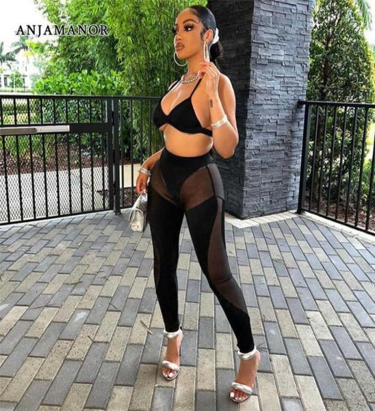 women039s two piece pants anjamanor mesh leggings and bikini two piece set club outfits for women matching sets ladies9050261, White
women039s two piece pants anjamanor mesh leggings and bikini two piece set club outfits for women matching sets ladies9050261, White