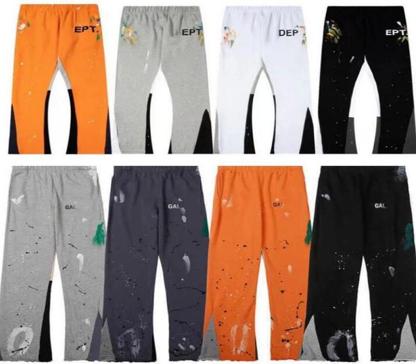 fashion designer men's pants ies sweatpants dept speckled letter print men's women's couple loose versatile casual pants stra, Black
fashion designer men's pants ies sweatpants dept speckled letter print men's women's couple loose versatile casual pants stra, Black