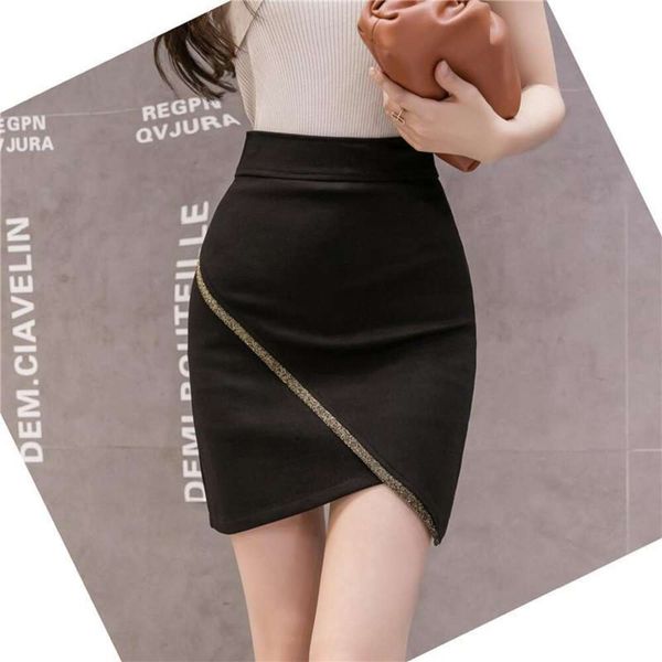 style high waist skirt slimming belly covering cross butt womens one step short, Black
style high waist skirt slimming belly covering cross butt womens one step short, Black