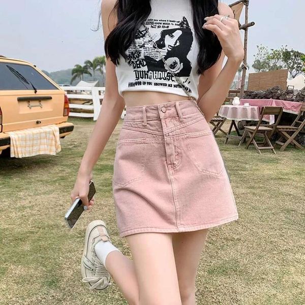 item title dirty pink short skirt for women summer high waisted a line jeans hip wrap design sense half length, Black
item title dirty pink short skirt for women summer high waisted a line jeans hip wrap design sense half length, Black