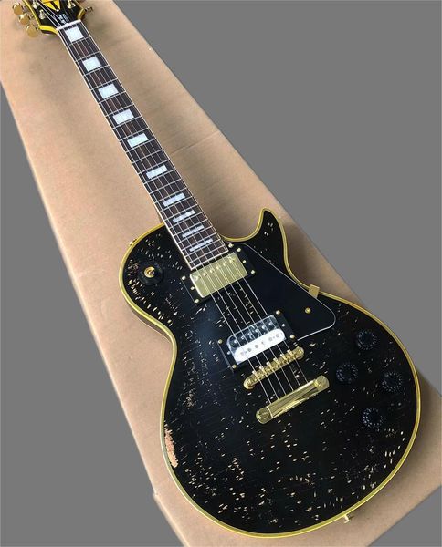 mcqueen - custom black electric guitar, classic, lab, old heavy, r9, oem, 58
mcqueen - custom black electric guitar, classic, lab, old heavy, r9, oem, 58