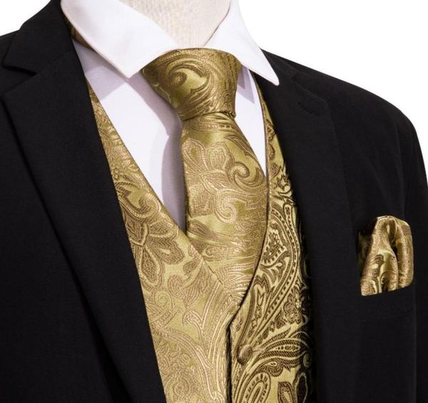 men039s vests 4pc gold men waistcoat vest party wedding handkerchief tie classic paisley floral jacquard pocket square suit set5697676, Black;white
men039s vests 4pc gold men waistcoat vest party wedding handkerchief tie classic paisley floral jacquard pocket square suit set5697676, Black;white