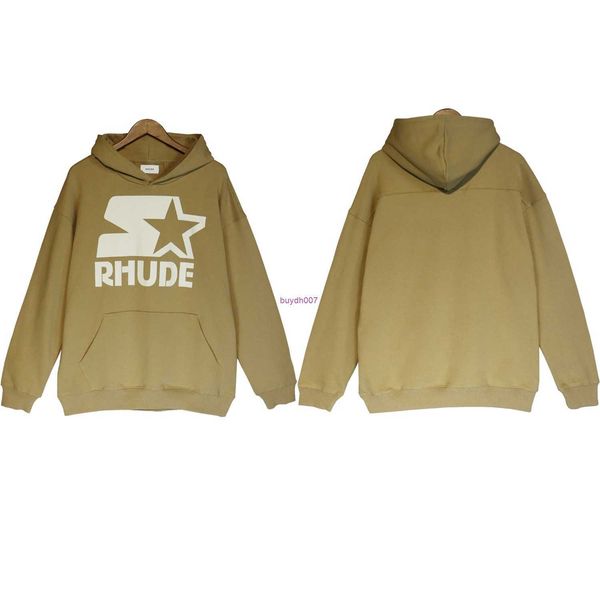 rv6l men's hoodies sweatshirts rhude contrast color casual versatile loose fashion hooded pullover sweater, Black
rv6l men's hoodies sweatshirts rhude contrast color casual versatile loose fashion hooded pullover sweater, Black