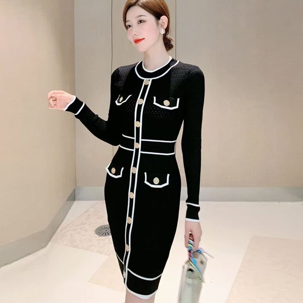casual dresses women knitted pencil dress fashion sweater skirts vestido streetwear elastic autumn winter bodycon sheath solid dress clothin, Black;gray
casual dresses women knitted pencil dress fashion sweater skirts vestido streetwear elastic autumn winter bodycon sheath solid dress clothin, Black;gray