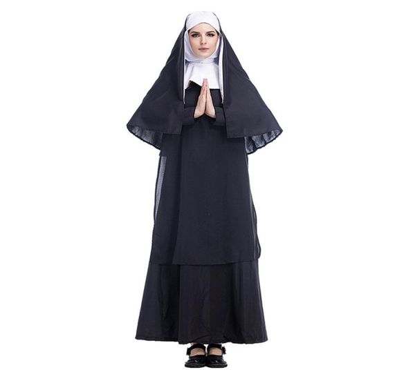 halloween costume clothes for adults christian nun cosplay black dress cape set party vintage role play clothing8916568, Black;red
halloween costume clothes for adults christian nun cosplay black dress cape set party vintage role play clothing8916568, Black;red