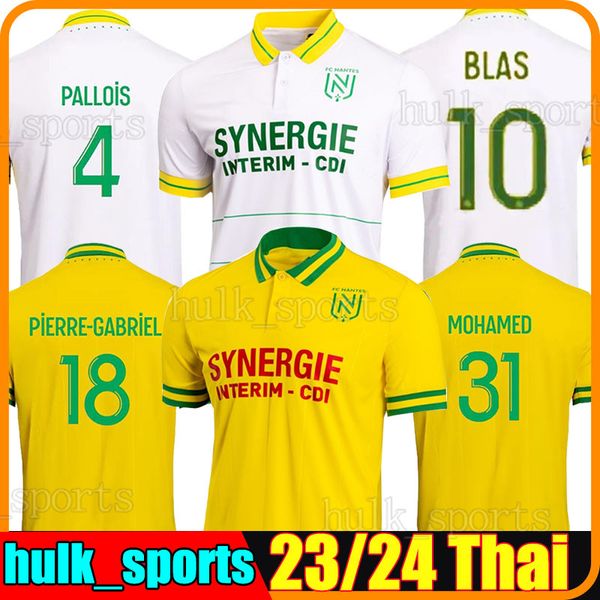 23/24 nantes fc etoile sissoko 80th soccer jerseys 2023 2024 maillots de foot pallois girotto chirivella coulibaly blas coco simon hommes 3r, Black;yellow
23/24 nantes fc etoile sissoko 80th soccer jerseys 2023 2024 maillots de foot pallois girotto chirivella coulibaly blas coco simon hommes 3r, Black;yellow