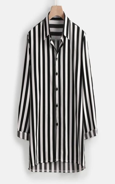 long sleeve casual button down dress men vertical striped shirt lapel striped slim fit mens shirts4659731, White;black
long sleeve casual button down dress men vertical striped shirt lapel striped slim fit mens shirts4659731, White;black