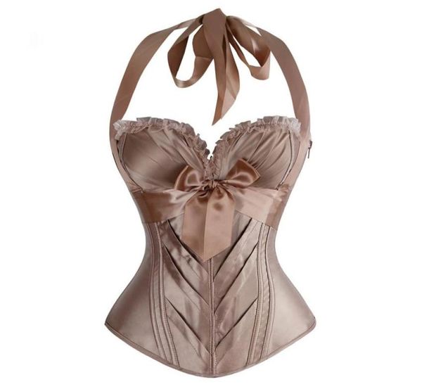 elegant halter floral print satin overbust corset lace up bustier waist cincher body shaper corsets and bustiers espartilho7658143, Black;white
elegant halter floral print satin overbust corset lace up bustier waist cincher body shaper corsets and bustiers espartilho7658143, Black;white