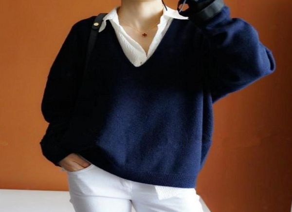 new cashmere sweater women big v collar pullover ladies fashion bat sleeves sweater 2009295291610, White;black
new cashmere sweater women big v collar pullover ladies fashion bat sleeves sweater 2009295291610, White;black