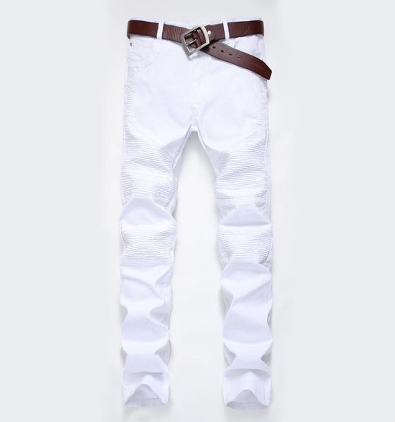 men jeans white design slim fit skinny ripped casual biker jeans for men retro long business jeans pant for men j1810017100393, Blue
men jeans white design slim fit skinny ripped casual biker jeans for men retro long business jeans pant for men j1810017100393, Blue