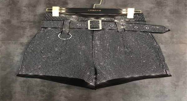 deat spring black diamond women shorts with belt high waist rhing bottom mg799 2107097320221, White;black
deat spring black diamond women shorts with belt high waist rhing bottom mg799 2107097320221, White;black