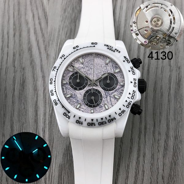 2 styles 5g factory v11 deluxe luxury eta watch mens white ceramic case bezel sapphire automatic chronograph 4130 waterproof with box serial, Slivery;brown
2 styles 5g factory v11 deluxe luxury eta watch mens white ceramic case bezel sapphire automatic chronograph 4130 waterproof with box serial, Slivery;brown