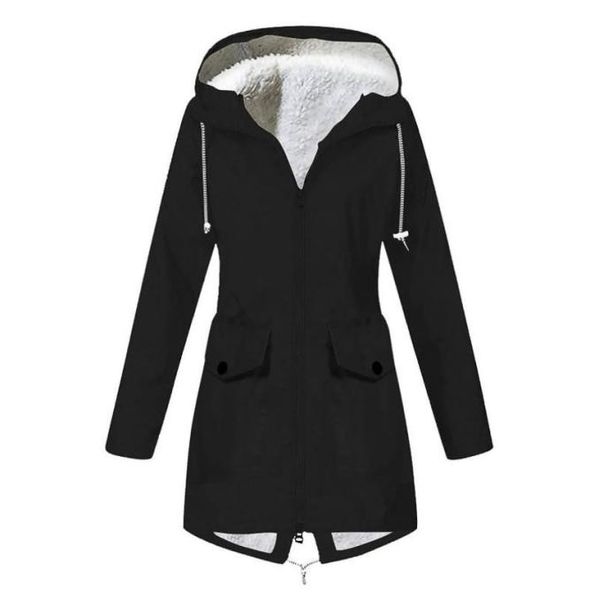 women039s jackets plus size winter jackets for women hooded fashion solid plush rain outdoor raincoat windproof coats and jacke4788171, Black;brown
women039s jackets plus size winter jackets for women hooded fashion solid plush rain outdoor raincoat windproof coats and jacke4788171, Black;brown