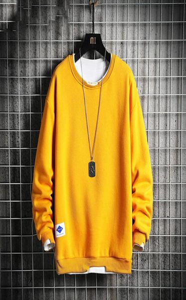 solid color oversized crewneck sweatshirt men 2020 spring solid hip hop japanese streetwear yellow hoodie men sweatshirts male6365257, Black
solid color oversized crewneck sweatshirt men 2020 spring solid hip hop japanese streetwear yellow hoodie men sweatshirts male6365257, Black