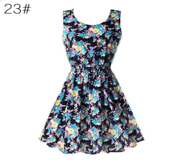 fashion women chiffon beach dress sleeveless summer sundress floral tank dresses 20 colors1368265, Black;gray
fashion women chiffon beach dress sleeveless summer sundress floral tank dresses 20 colors1368265, Black;gray