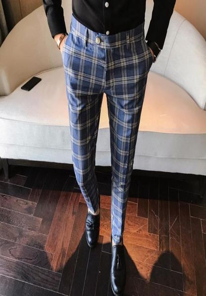 mens fashion men dress pant plaid business casual slim fit homme classic vintage check suit trousers wedding pants2432690, Black
mens fashion men dress pant plaid business casual slim fit homme classic vintage check suit trousers wedding pants2432690, Black
