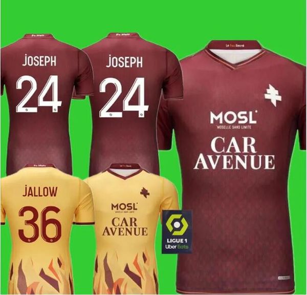 23 24 fc metz soccer jerseys elisor mikautadze jallow niane 2023 2024 maillot de foot maziz udol yade joseph danley sabaly third football sh, Black;yellow
23 24 fc metz soccer jerseys elisor mikautadze jallow niane 2023 2024 maillot de foot maziz udol yade joseph danley sabaly third football sh, Black;yellow
