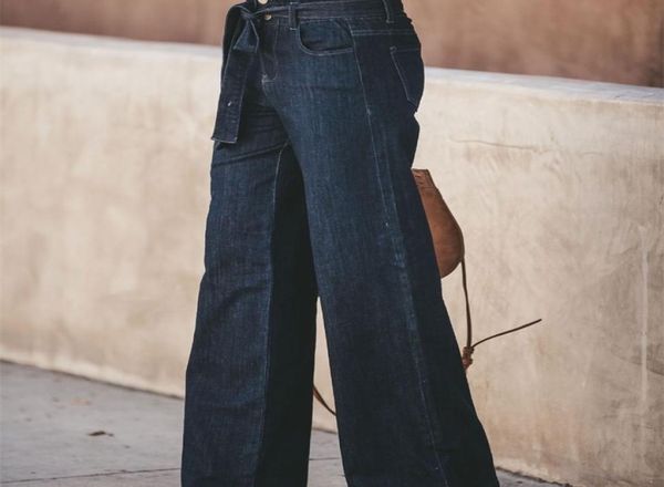 women fashion denim tie flare boyfriend ladies high waist bell bottom pants autumn loose wide leg jeans y2004178175879, Blue
women fashion denim tie flare boyfriend ladies high waist bell bottom pants autumn loose wide leg jeans y2004178175879, Blue