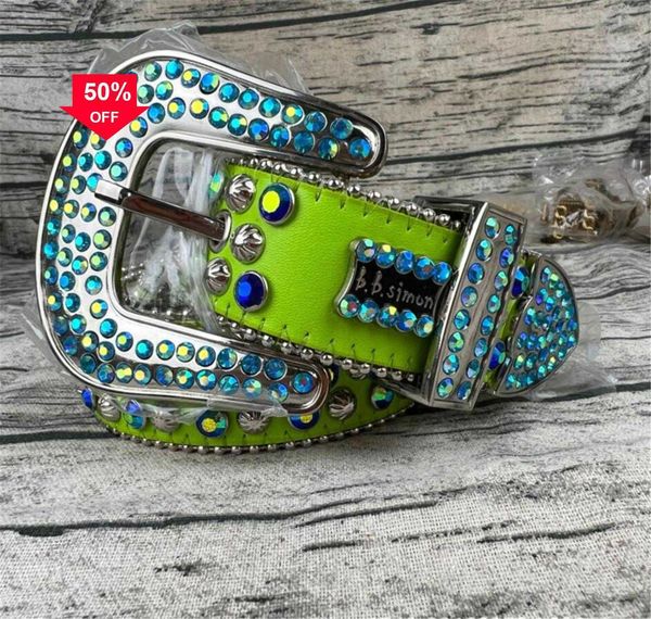1Hottest Designer Belts Women High Quality Mens Bb Simon Rhinestone Belt With Bling Rhinestones Width 4.0CM Waistband241Md
1Hottest Designer Belts Women High Quality Mens Bb Simon Rhinestone Belt With Bling Rhinestones Width 4.0CM Waistband241Md