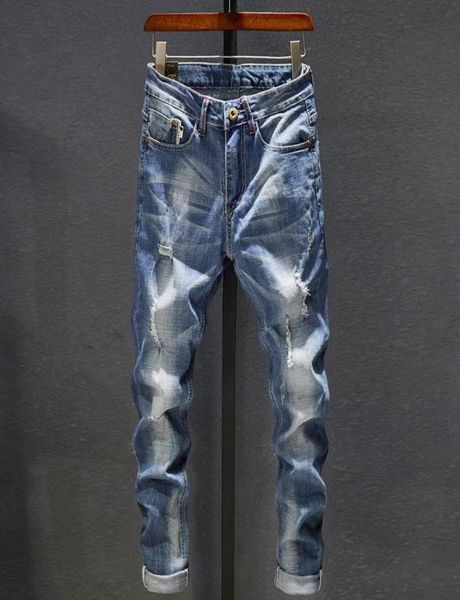 men039s jeans ripped men dark blue stretch slim fit distressed streetwear denim pants casual retro biker man trousers hiphop2441317
men039s jeans ripped men dark blue stretch slim fit distressed streetwear denim pants casual retro biker man trousers hiphop2441317