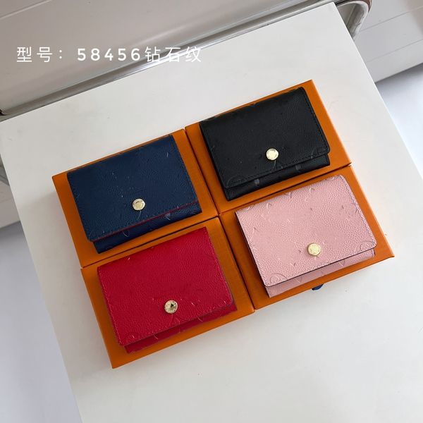 designer bags womens short wallets embossed letter metal snap fold zero wallets folding portable coin purses luxury female plaid card holder, Red;black
designer bags womens short wallets embossed letter metal snap fold zero wallets folding portable coin purses luxury female plaid card holder, Red;black