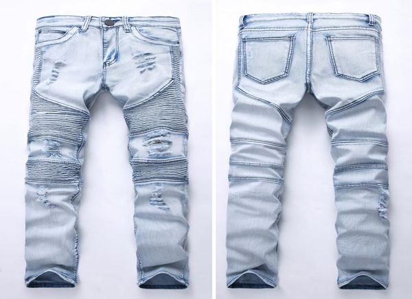 biker jeans gd men draped jeans spring autumn long pencil pants holes stretch skinny fit slim wear clothing trousers pockets desig1207404, Blue
biker jeans gd men draped jeans spring autumn long pencil pants holes stretch skinny fit slim wear clothing trousers pockets desig1207404, Blue