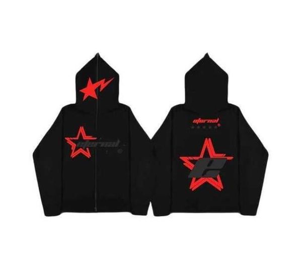 2023 men's designer hoodie sweatshirt men's star print vintage 2000 zipper hoodie high street fashion y2k punk clothing harajuku c, Black
2023 men's designer hoodie sweatshirt men's star print vintage 2000 zipper hoodie high street fashion y2k punk clothing harajuku c, Black