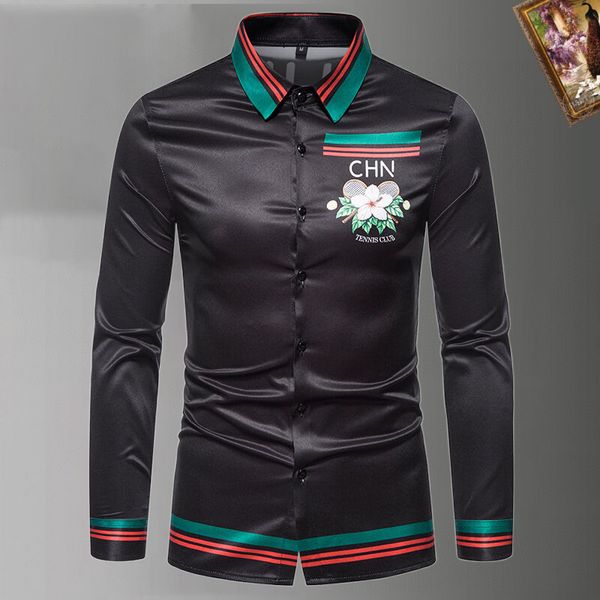 2023 luxury designer dress shirt men's fashion association open lining men solid business casual letter long sleeve -xxxl#012, White;black
2023 luxury designer dress shirt men's fashion association open lining men solid business casual letter long sleeve -xxxl#012, White;black