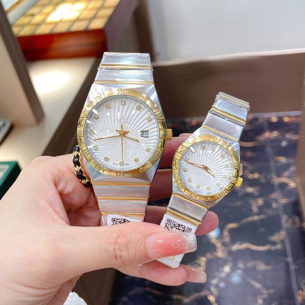 luxury couple mens womens watches brand designer fashion diamond watch stainless steel band wristwatches for women lady birthday christmas g, Slivery;brown
luxury couple mens womens watches brand designer fashion diamond watch stainless steel band wristwatches for women lady birthday christmas g, Slivery;brown