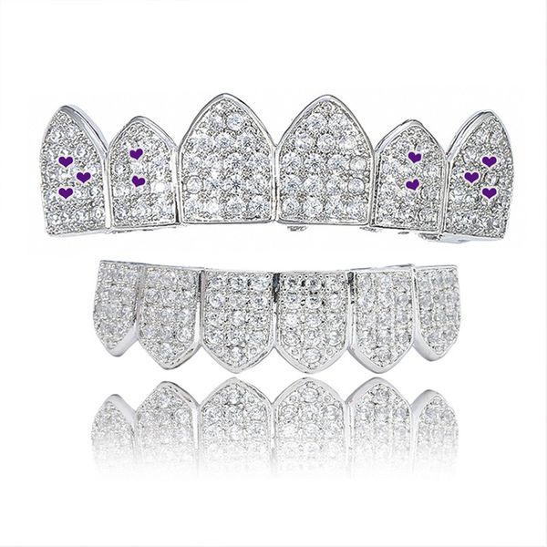 hip hop vampire teeth love white zircon dental teeth grillz men women gold grills teeth set fashion jewelry six 6 bottom tooth grills 1757, Black
hip hop vampire teeth love white zircon dental teeth grillz men women gold grills teeth set fashion jewelry six 6 bottom tooth grills 1757, Black
